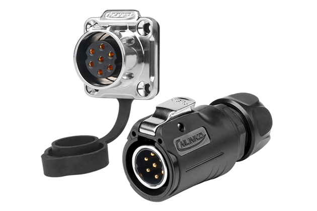 LP-20-7 Pin Industrial Circular Waterproof Aviation Plug