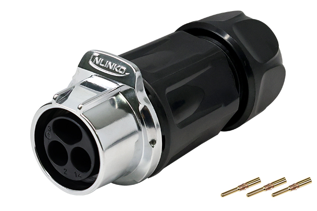 LP-20-3 Pin Industrial Circular Waterproof Aviation Plug Power