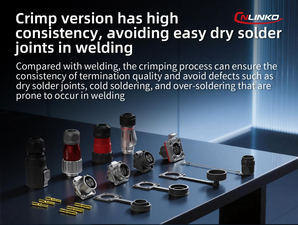 High Consistency with Crimping, Avoiding Common Soldering Issues