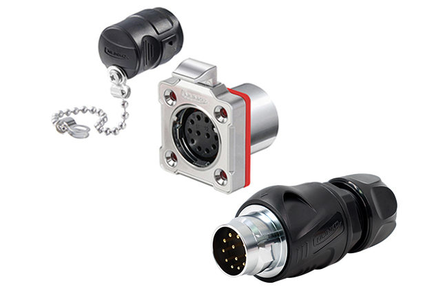 10A BD-24 12Pin Four Holes Flange Formal Kit-CNLINKO-Connector