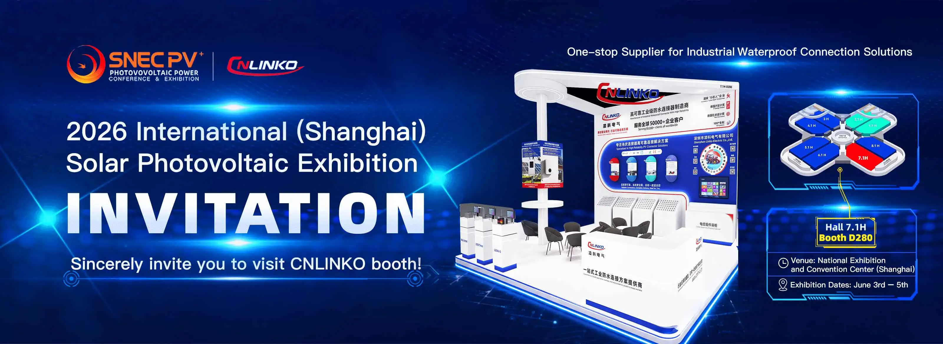 Go to 2026 International Solar Photovoltaic Exhibition with CNLINKO